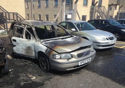 The fiery end to my Volvo V70 D5